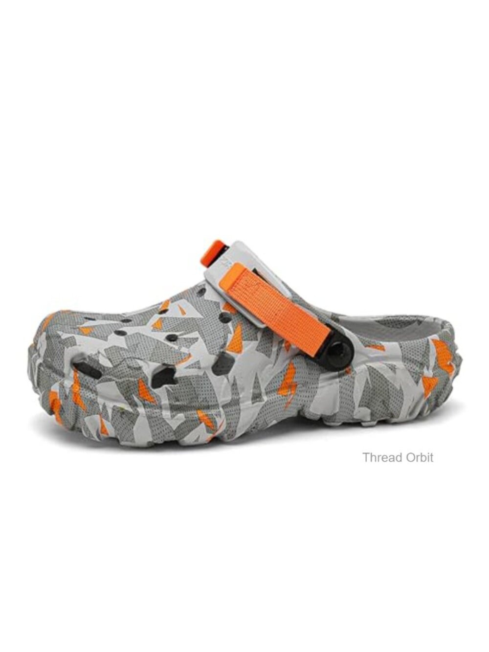 Men's Lightweight EVA Clogs Adjustable Back Strap Waterproof Garden Shoes